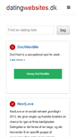 Mobile Screenshot of datingwebsites.dk